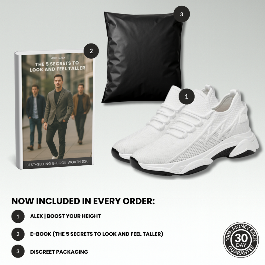 Alex | Boost your height (+2.4” +3.1” +3.9”)