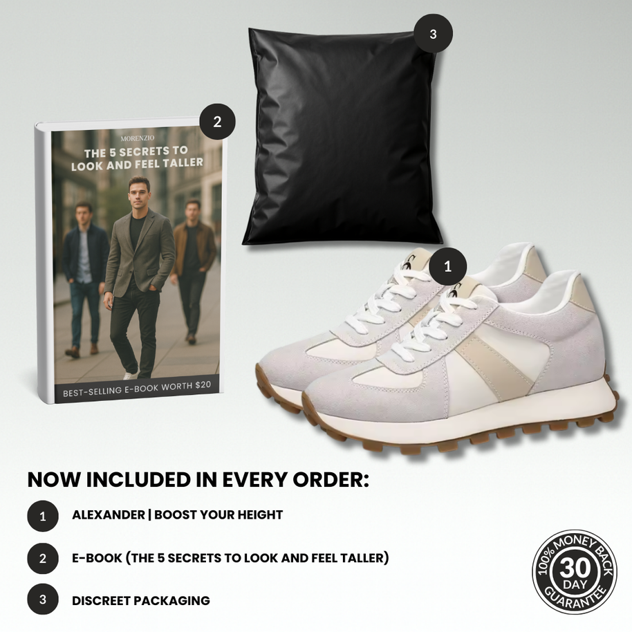 Alexander | Boost your height (+2.4” +3.1”)