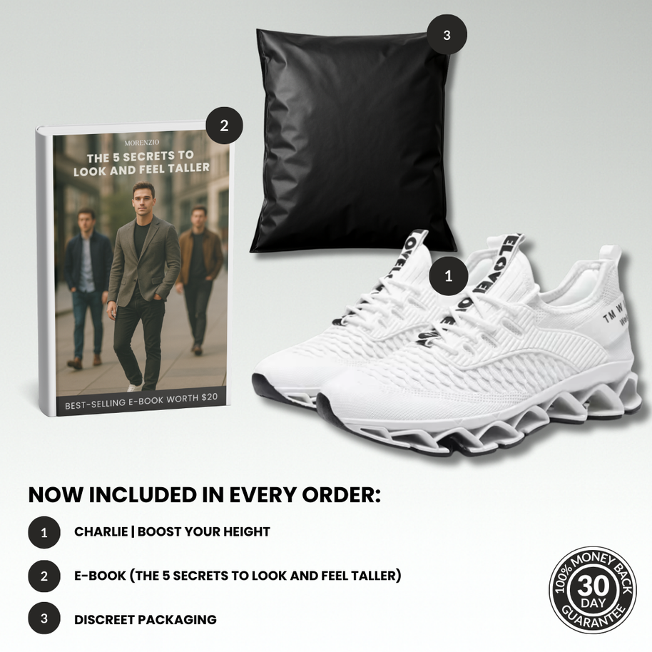 Charlie | Boost your height (+3.1”)