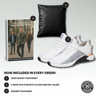 Hugo | Boost your height (+2.4” +3.1” +3.9”)