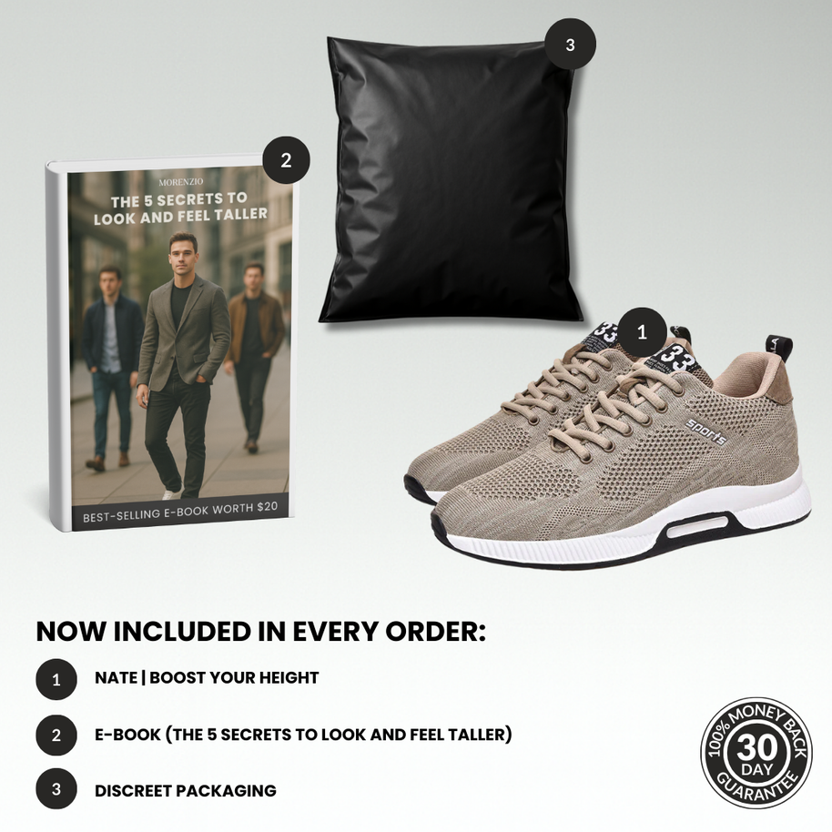 Nate | Boost your height (+2.4”)