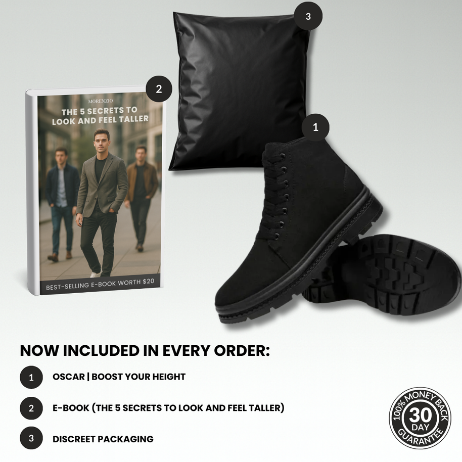 Oscar | Boost your height (+2.4” +3.1” +3.9”)